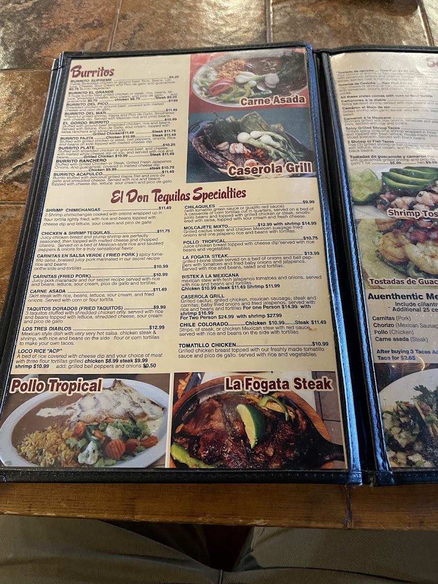 El Don Tequilas Menu - Image 3